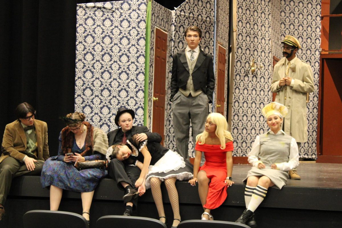 The cast of "Clue" is dead tired after their last rehearsal.