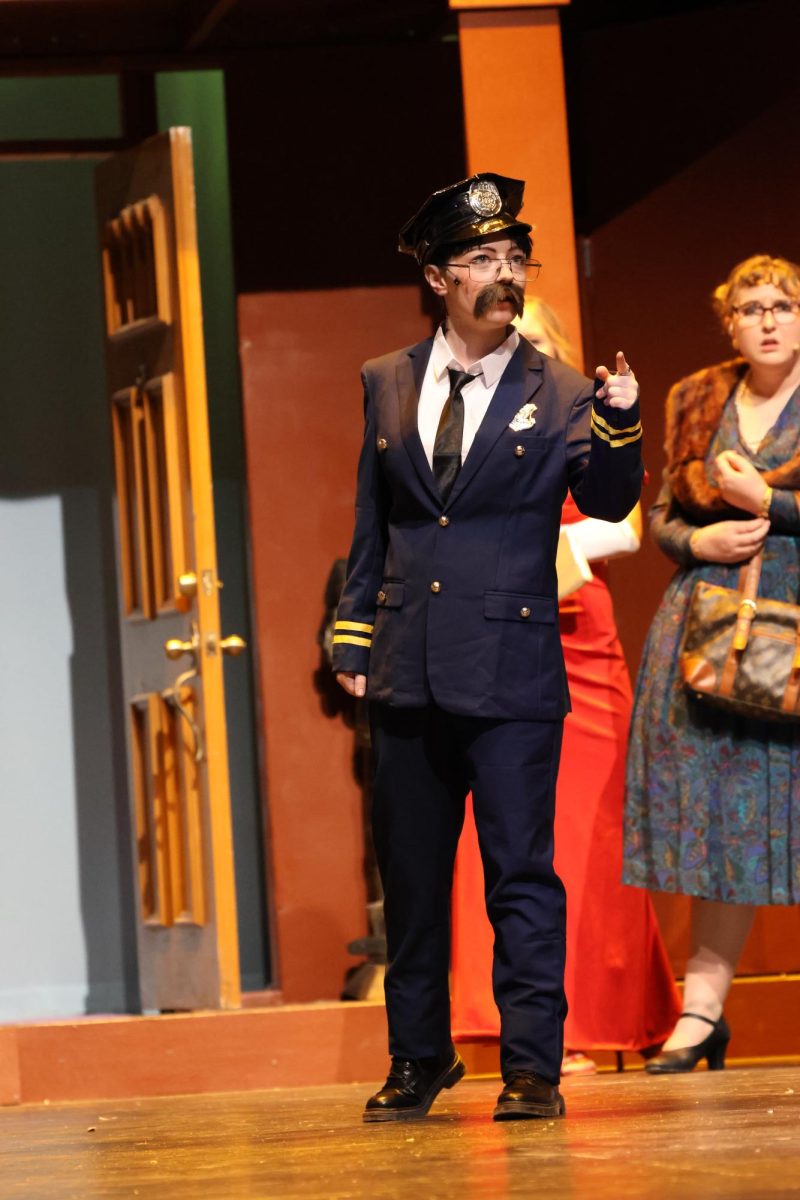 Emily Bowers (Chief of Police) back on stage with a new face and new role.